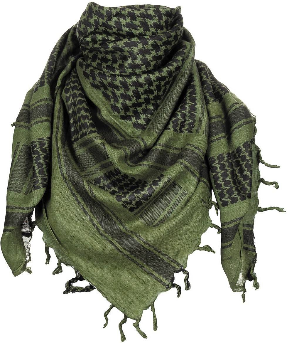 Printed Cotton Blend Men Green Scarf-image-27