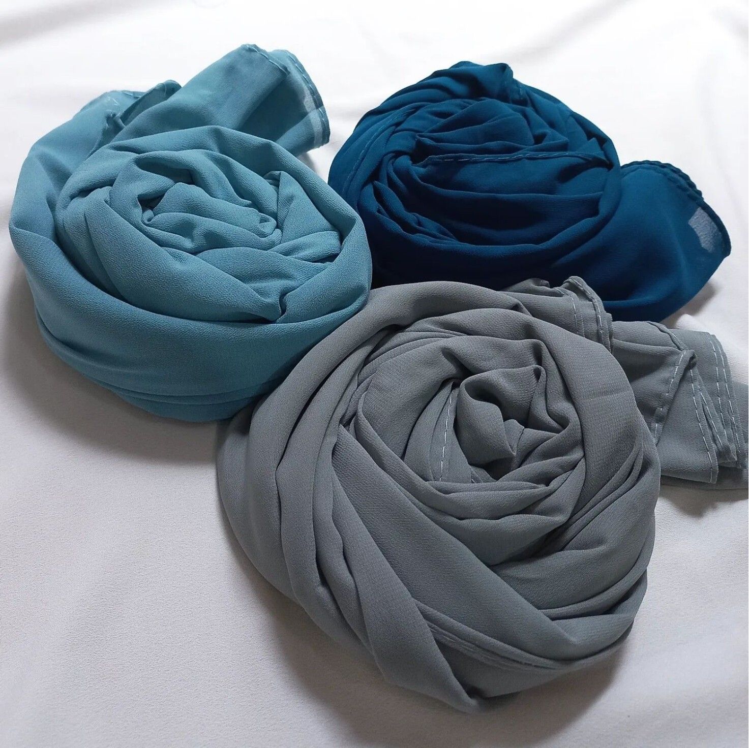 habibisfashion Solid Chiffon Women Multicolor Faux Turtleneck Neck Cover, Scarf, Bluetooth Scarf, Fancy Scarf, Stole-picture-47