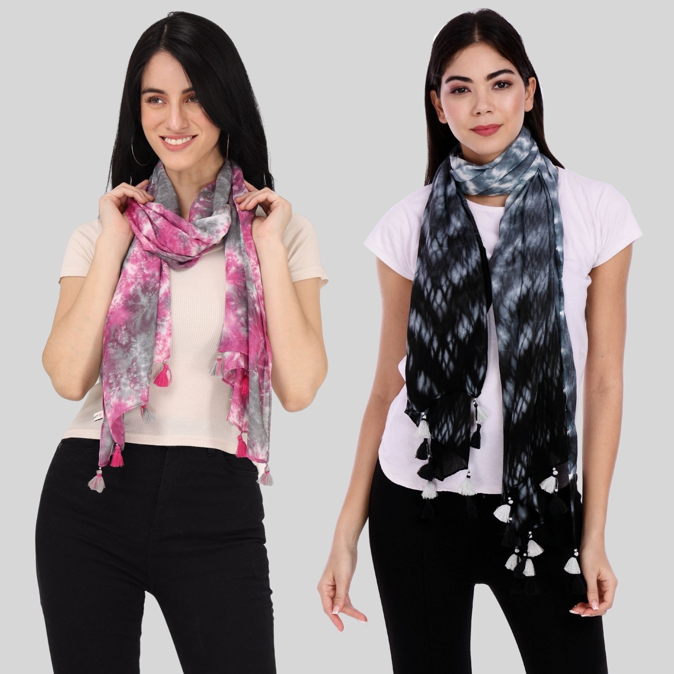 palatt Printed Viscose Women Multicolor Scarf, Stole, Fancy Scarf-picture-11