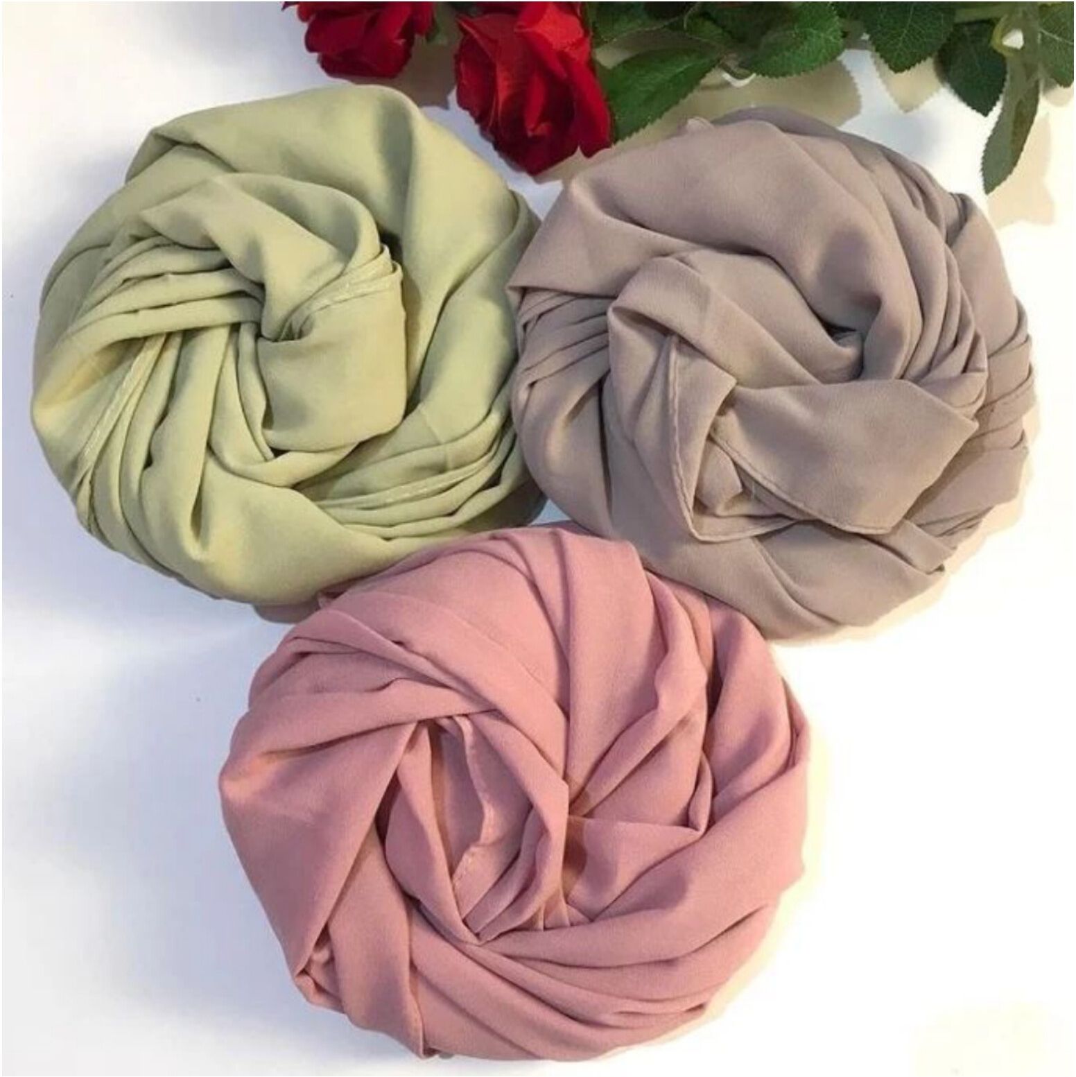 habibisfashion Solid Chiffon Women Multicolor Faux Turtleneck Neck Cover, Scarf, Bluetooth Scarf, Fancy Scarf, Stole-picture-17