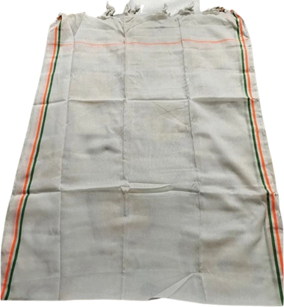 stc Striped Cotton Blend Men White Scarf-picture-30
