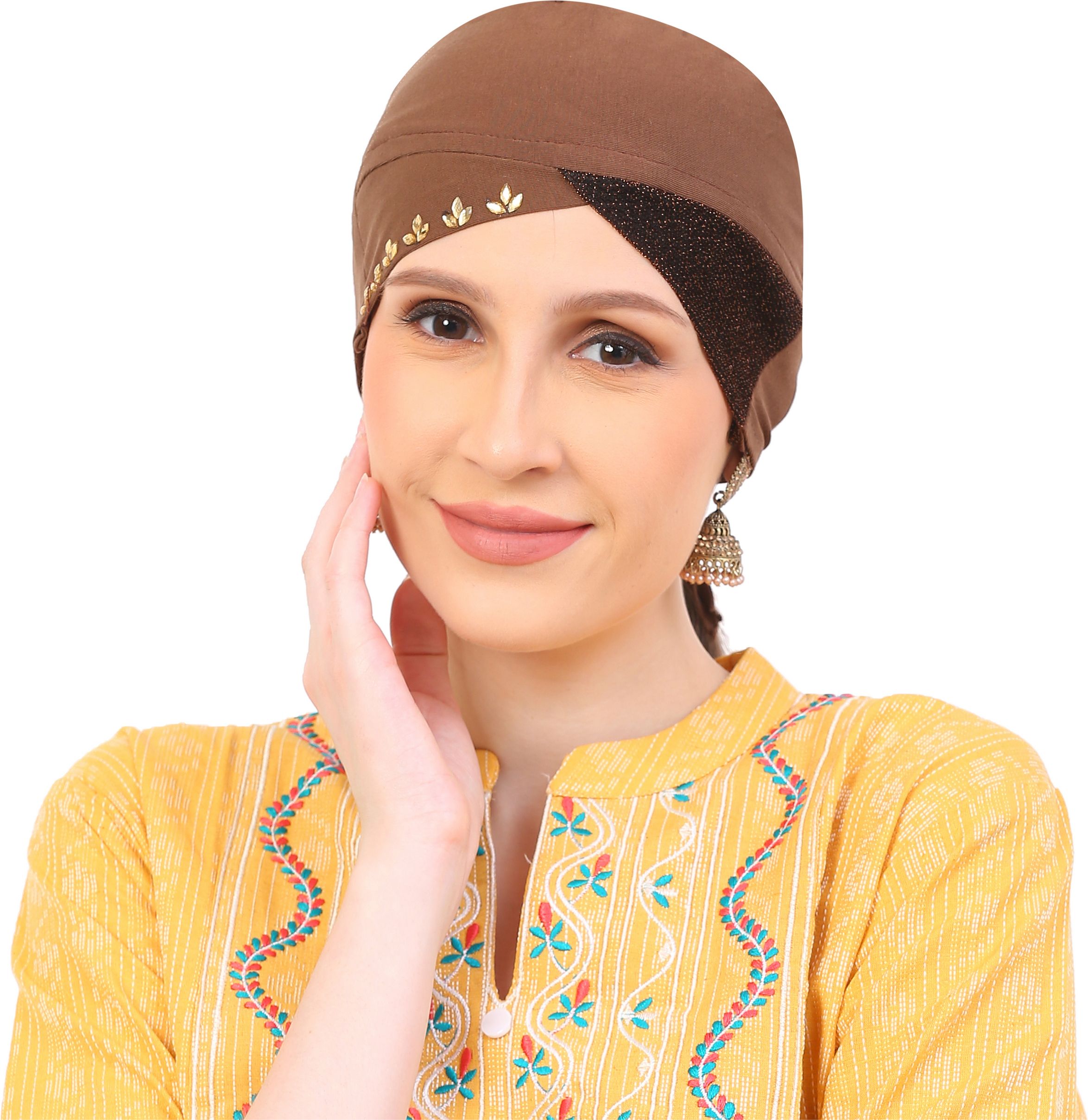 style my hijab Solid Sports/Regular Cap-picture-31