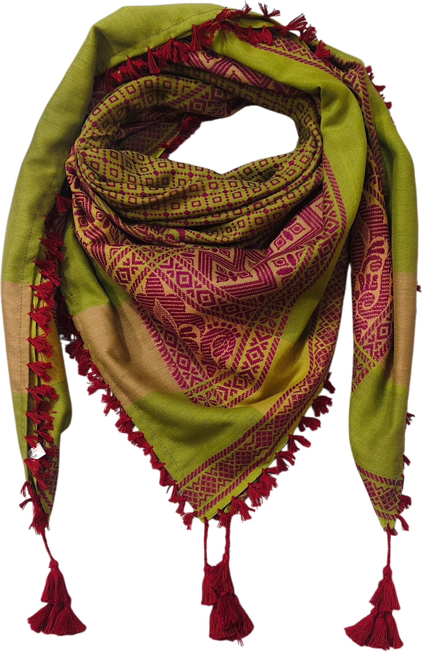 bakkah Woven Cotton Blend Men Multicolor Fancy Scarf, Scarf-picture-25