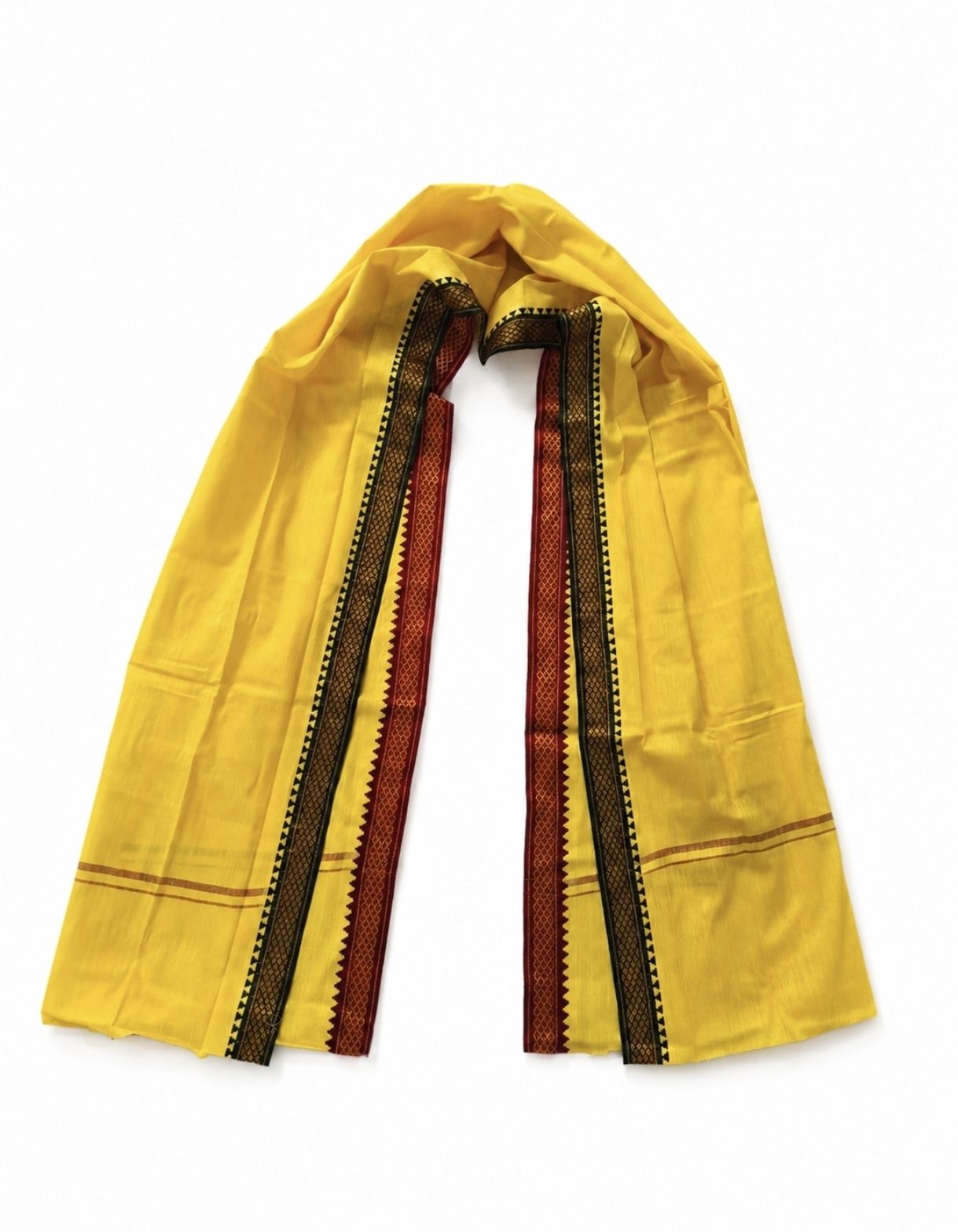 Self Design Pure Cotton Men Yellow Faux Turtleneck Neck Cover, Scarf, Bluetooth Scarf, Fancy Scarf, Stole-image-41