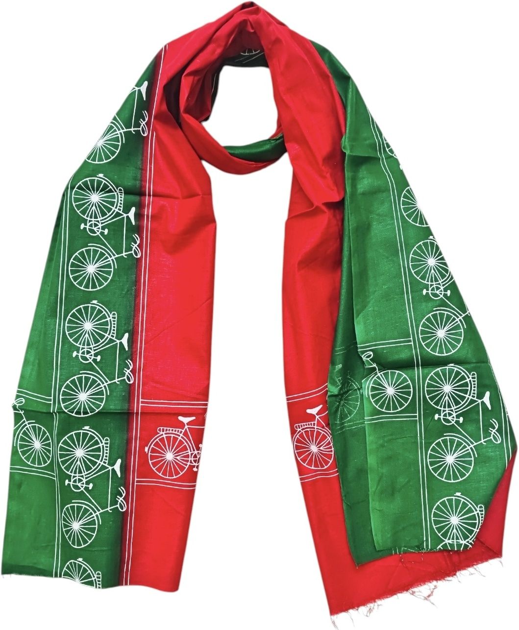 Printed Pure Cotton Men Green Fancy Scarf-image-33