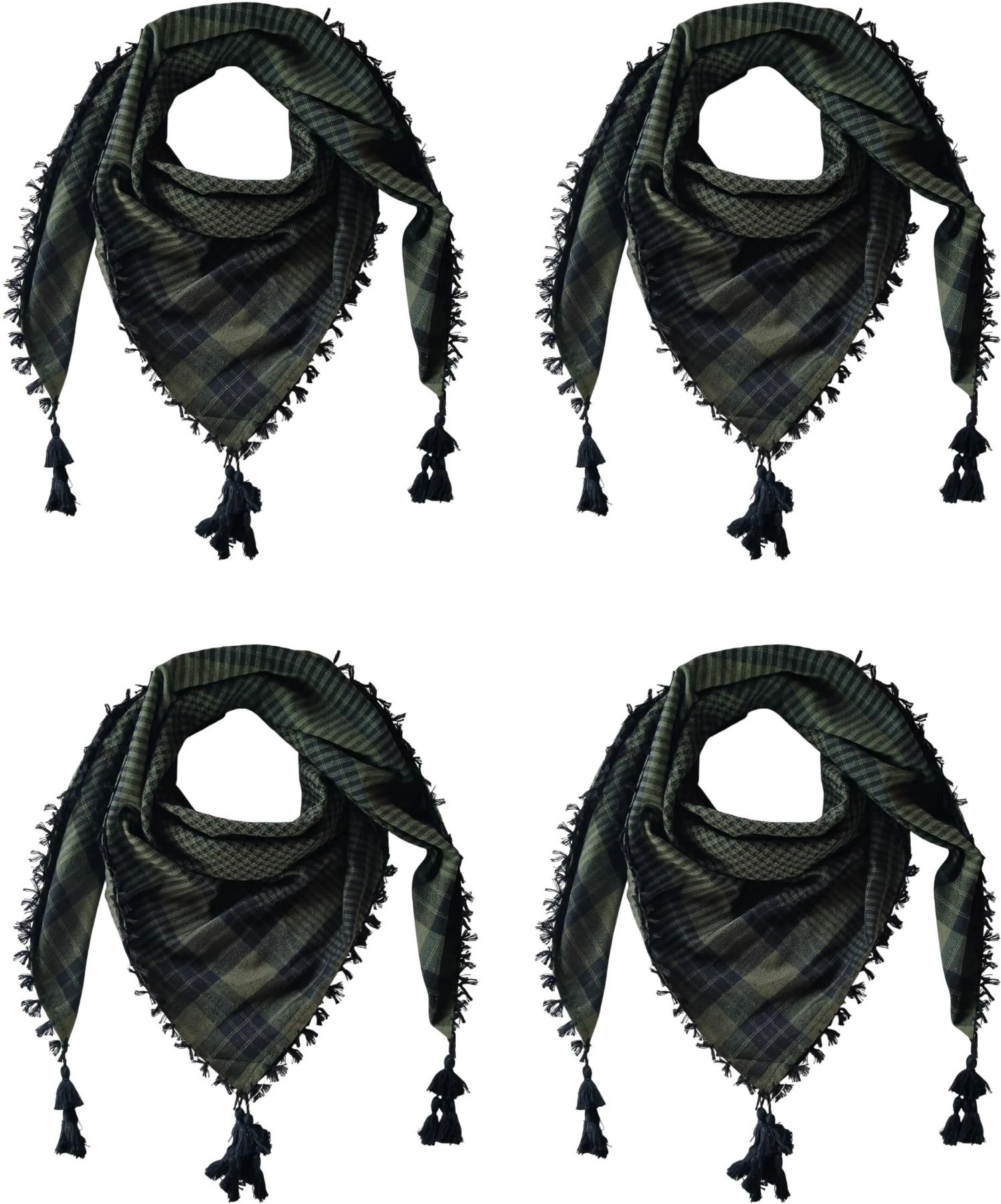 namal Printed Cotton Blend Men Black, White Fancy Scarf, Scarf, Bluetooth Scarf, Stole-picture-34