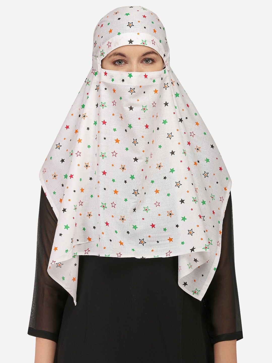 7 season's Printed Rayon Women White Scarf-picture-10