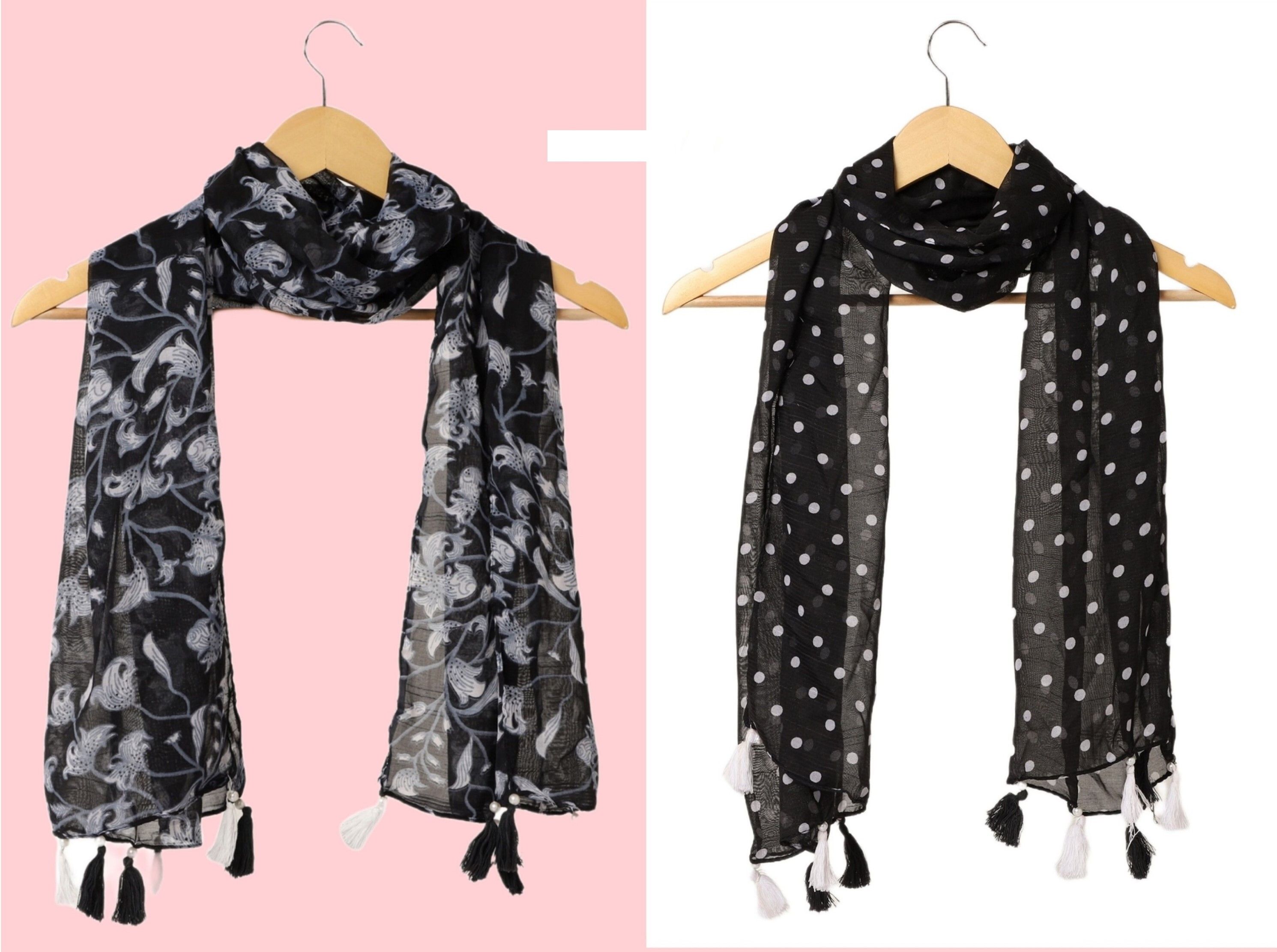 stolevilla Printed Chiffon Women Multicolor Scarf, Stole, Fancy Scarf-picture-47