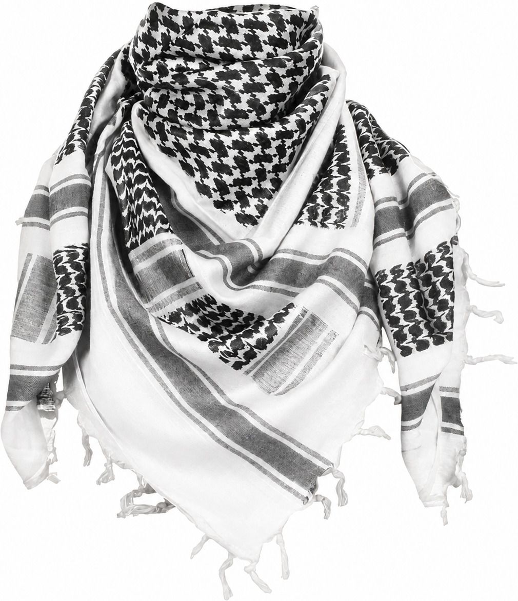 mrym Printed Cotton Viscose Blend Men Black Fancy Scarf, Scarf, Stole, Faux Turtleneck Neck Cover-picture-19