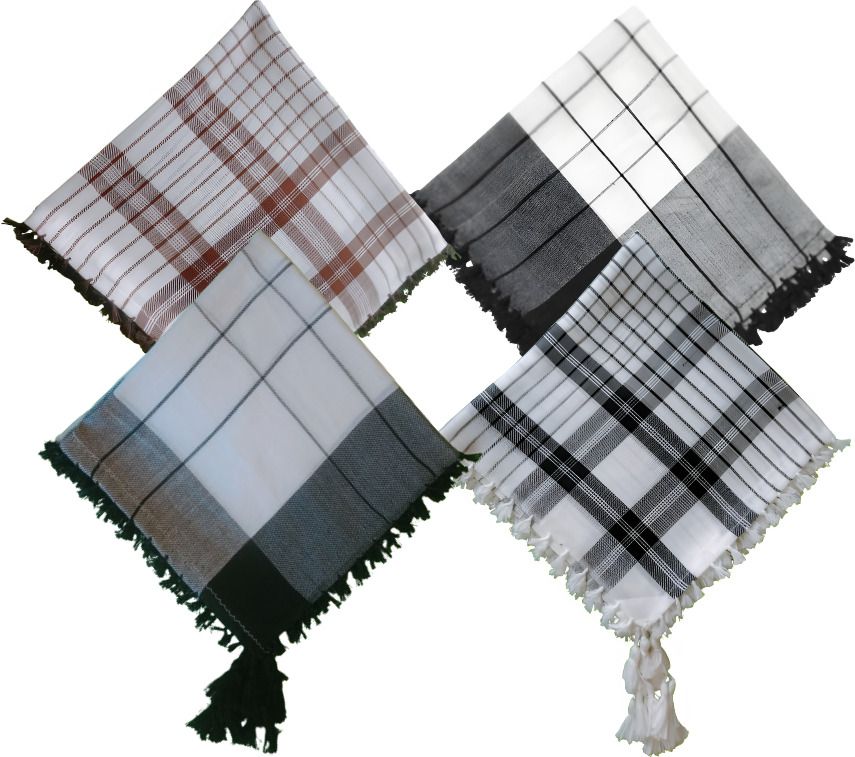 blooming faith Checkered Cotton Blend Men Multicolor Scarf, Stole, Fancy Scarf-picture-43