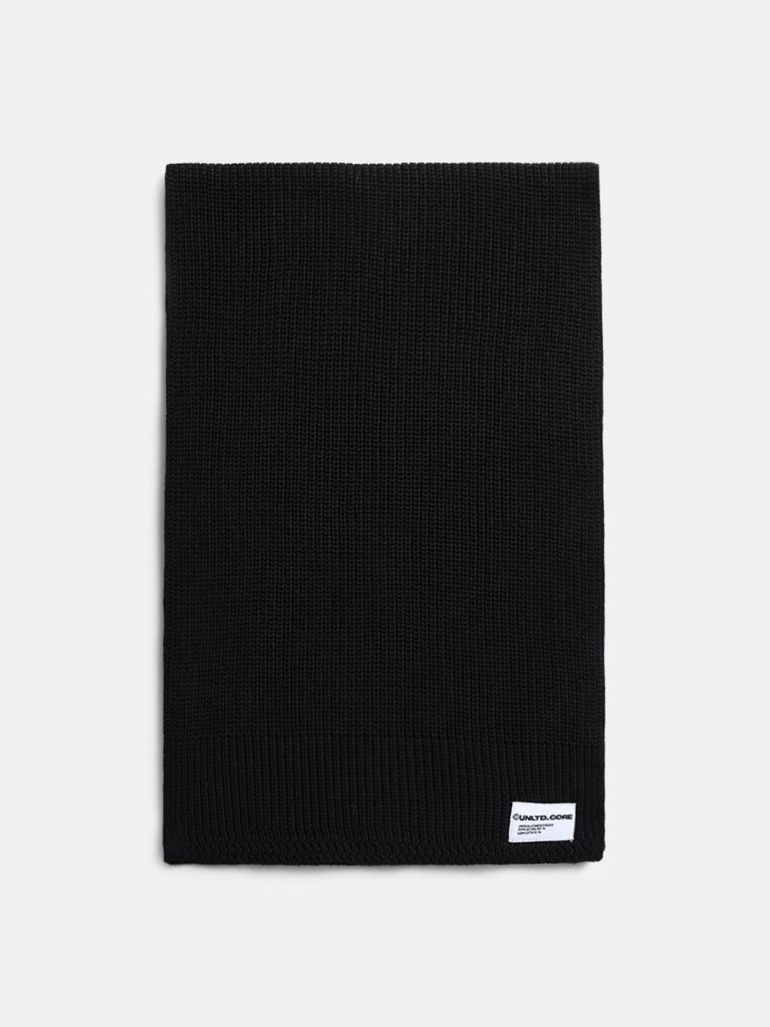 jack & jones Self Design Cotton Blend Men Black Scarf-picture-25
