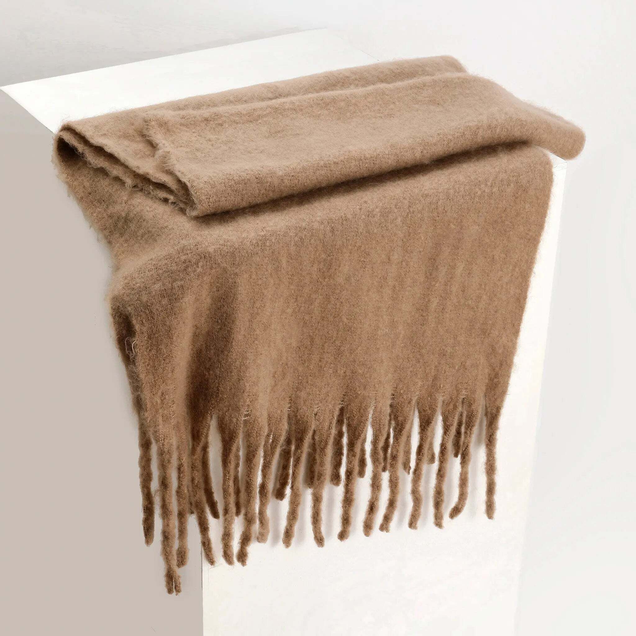 salty alpha Printed Polyester Men Brown Scarf-picture-20