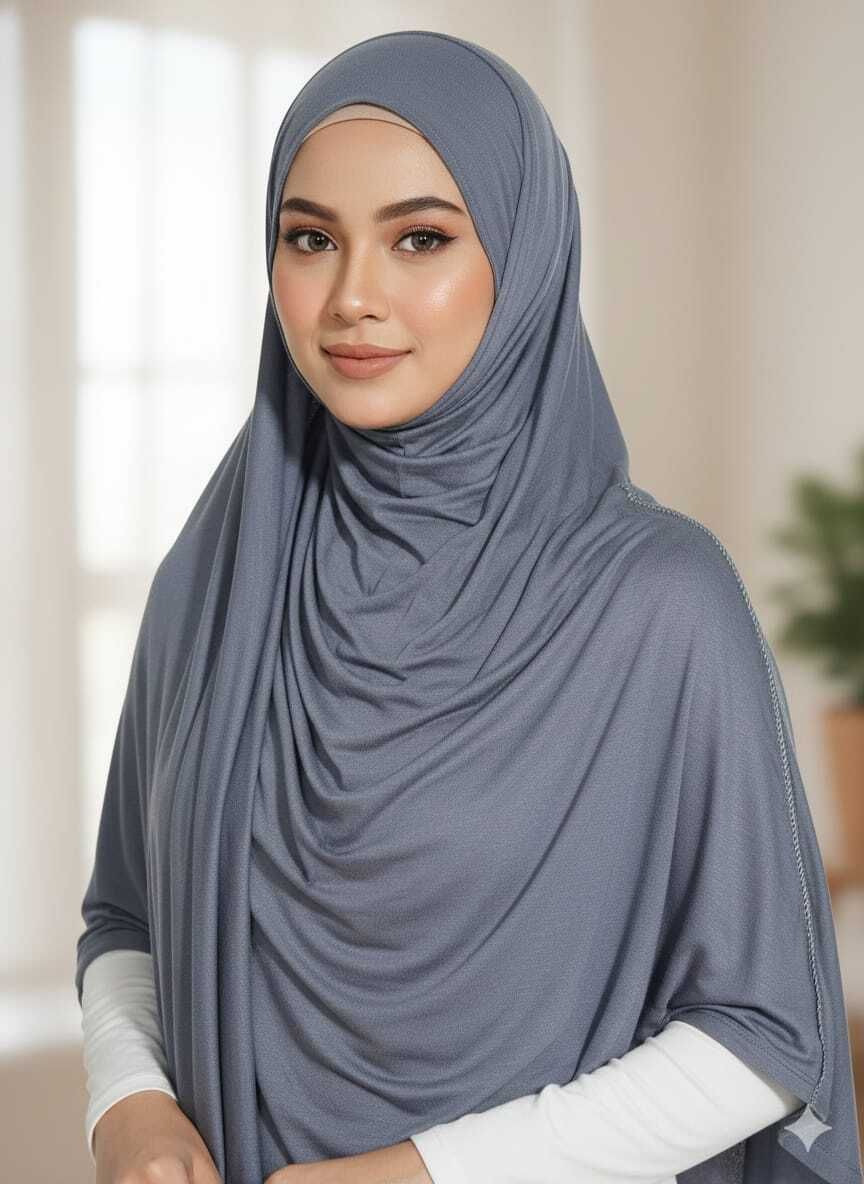 Solid Viscose Women Grey Scarf, Stole, Fancy Scarf-image-43