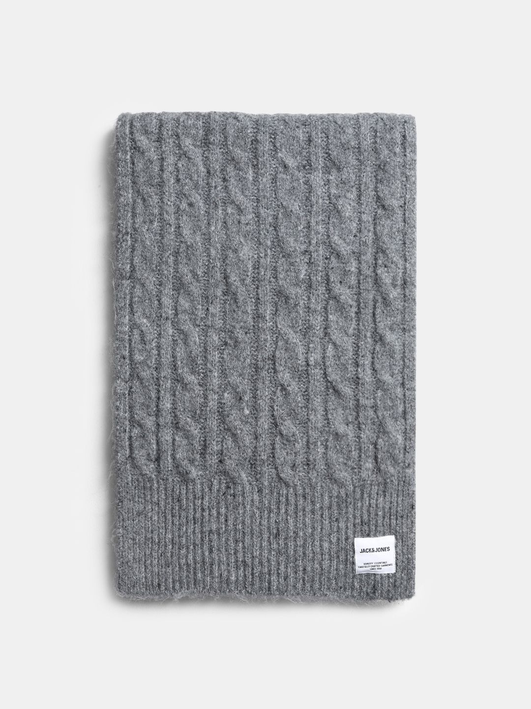 jack & jones Self Design Polyester Men Grey Scarf-picture-26