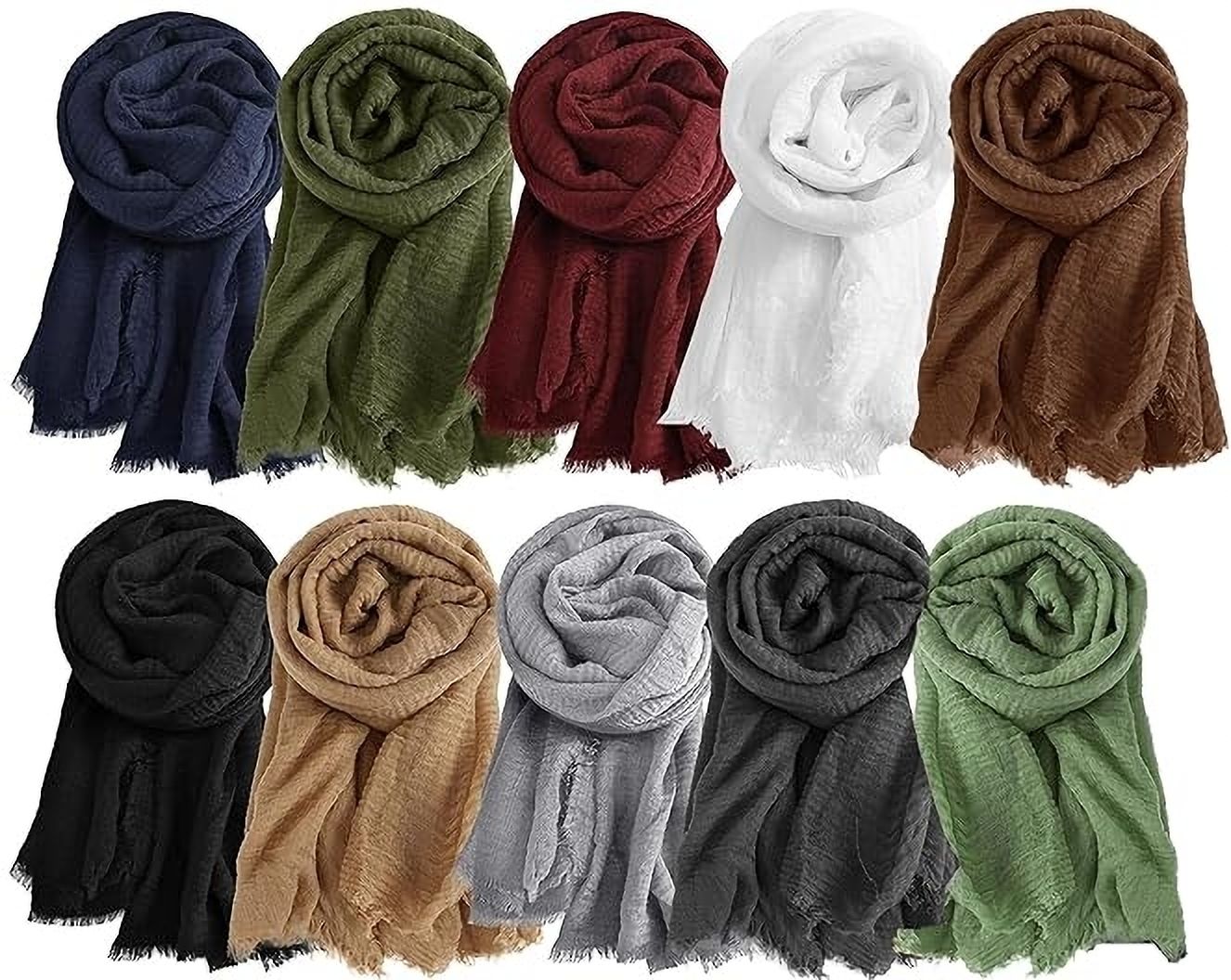 Solid Polycotton Women Multicolor Faux Turtleneck Neck Cover, Scarf, Bluetooth Scarf, Fancy Scarf, Stole-image-37