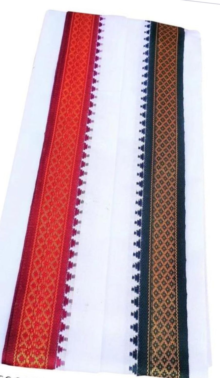 Solid Pure Cotton Men White Scarf, Faux Turtleneck Neck Cover, Stole, Fancy Scarf