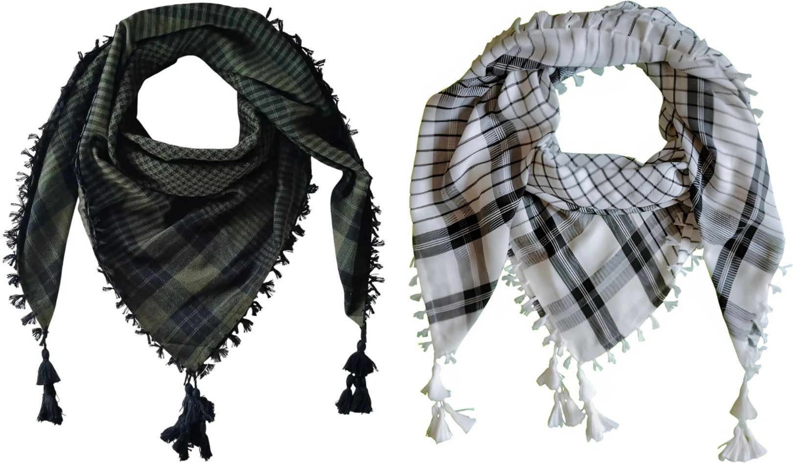 namal Printed Cotton Blend Men Black, White Fancy Scarf, Scarf, Bluetooth Scarf, Stole-picture-12