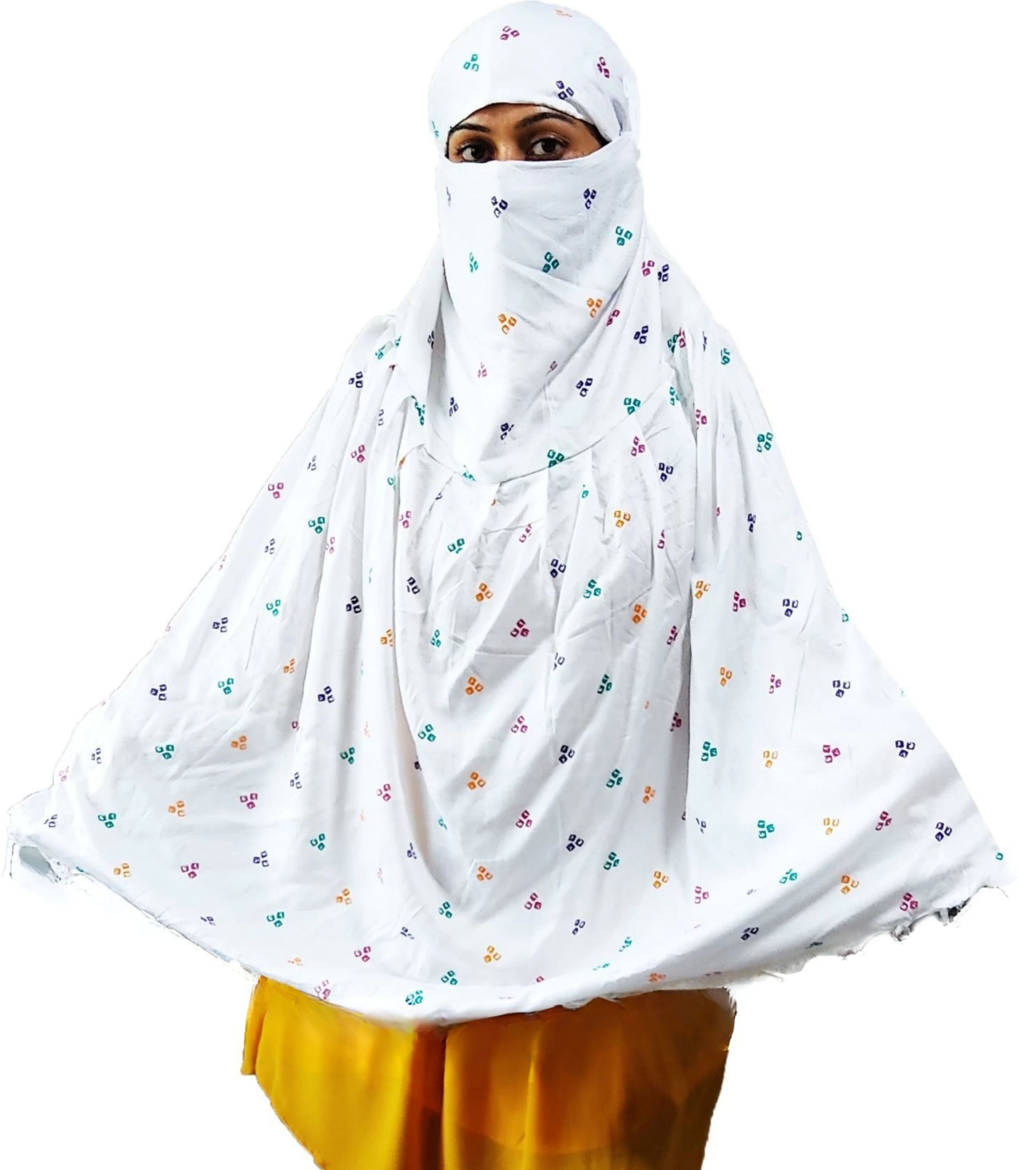 Printed Pure Cotton Women White Scarf-image-28