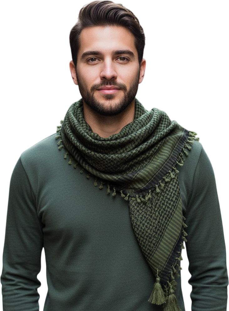 Printed Cotton Blend Men Multicolor Fancy Scarf, Scarf, Bluetooth Scarf, Stole