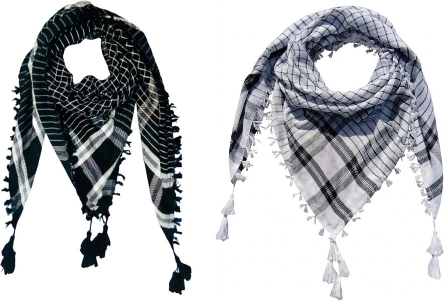 namal Checkered Cotton Blend Men Multicolor Fancy Scarf, Scarf, Stole-picture-17