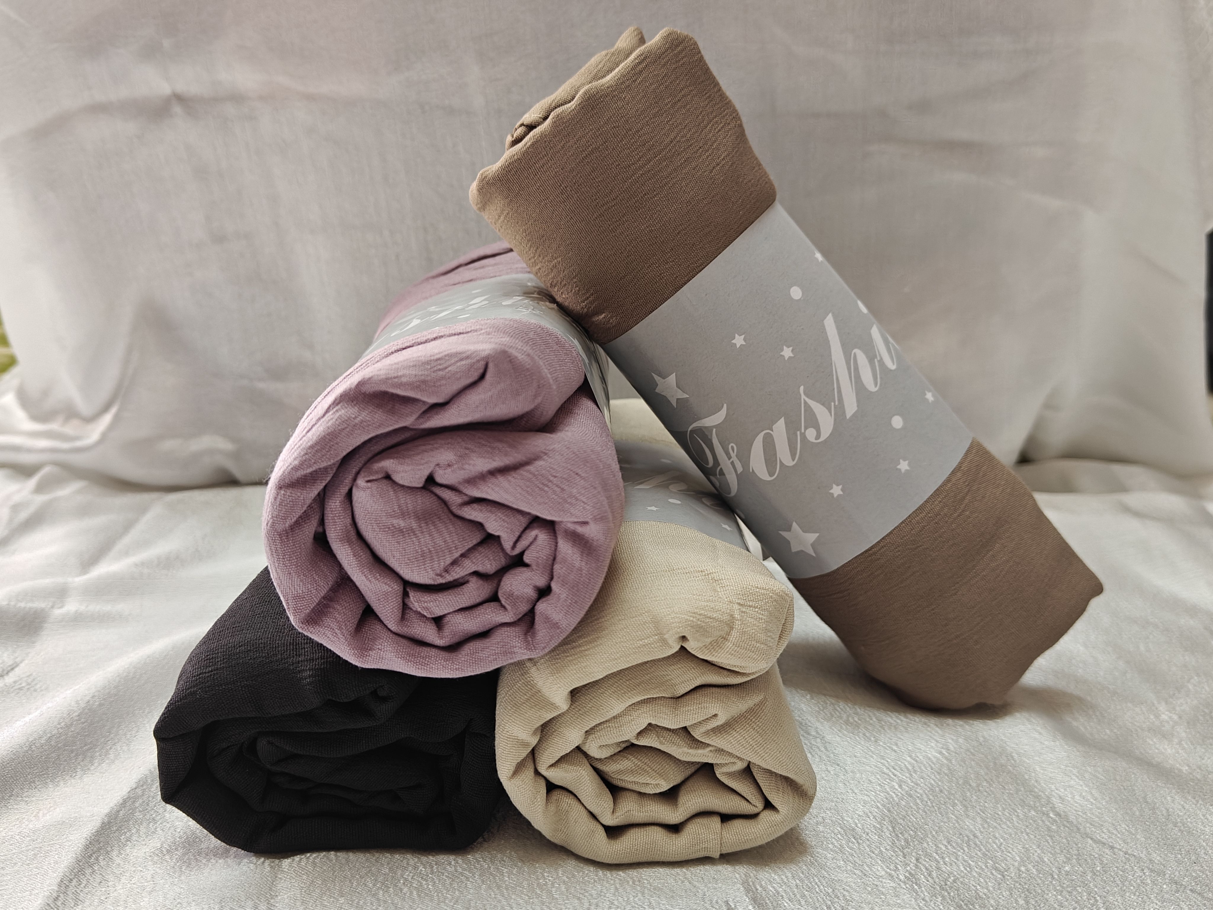 ayezahijab Solid Cotton Blend, Cotton Viscose Blend, Pure Cotton, Cotton Rayon Blend, Viscose Women Multicolor Faux Turtleneck Neck Cover, Scarf, Bluetooth Scarf, Fancy Scarf, Stole-picture-17