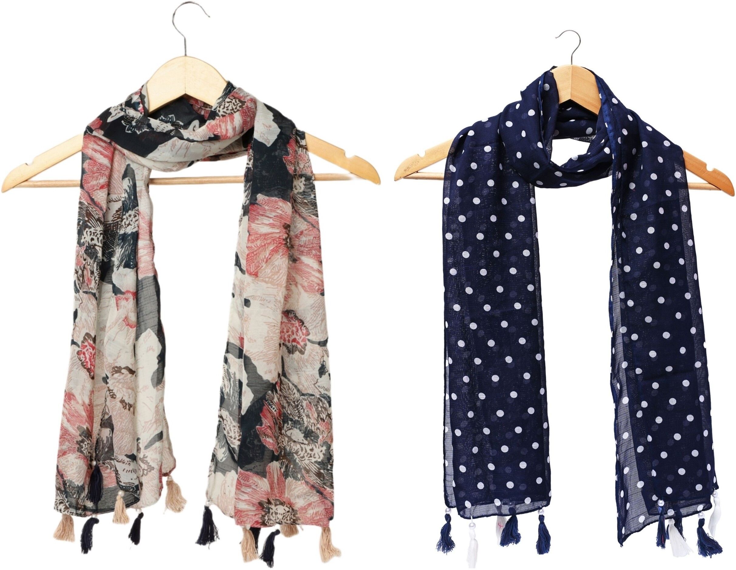 stolevilla Printed Chiffon Women Multicolor Scarf, Stole, Fancy Scarf-picture-12