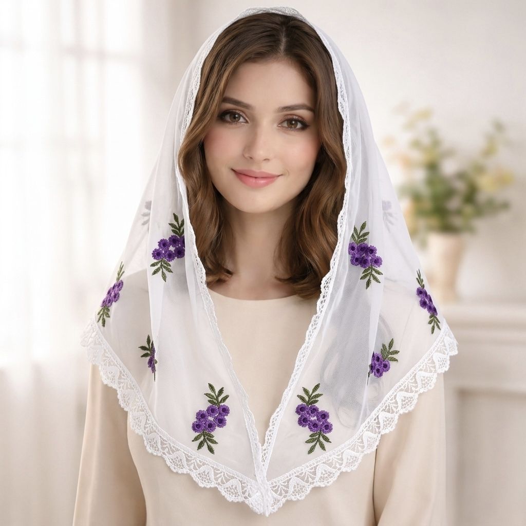 ornest lifestyle Embroidered Net Women White Fancy Scarf, Scarf, Stole-picture-17