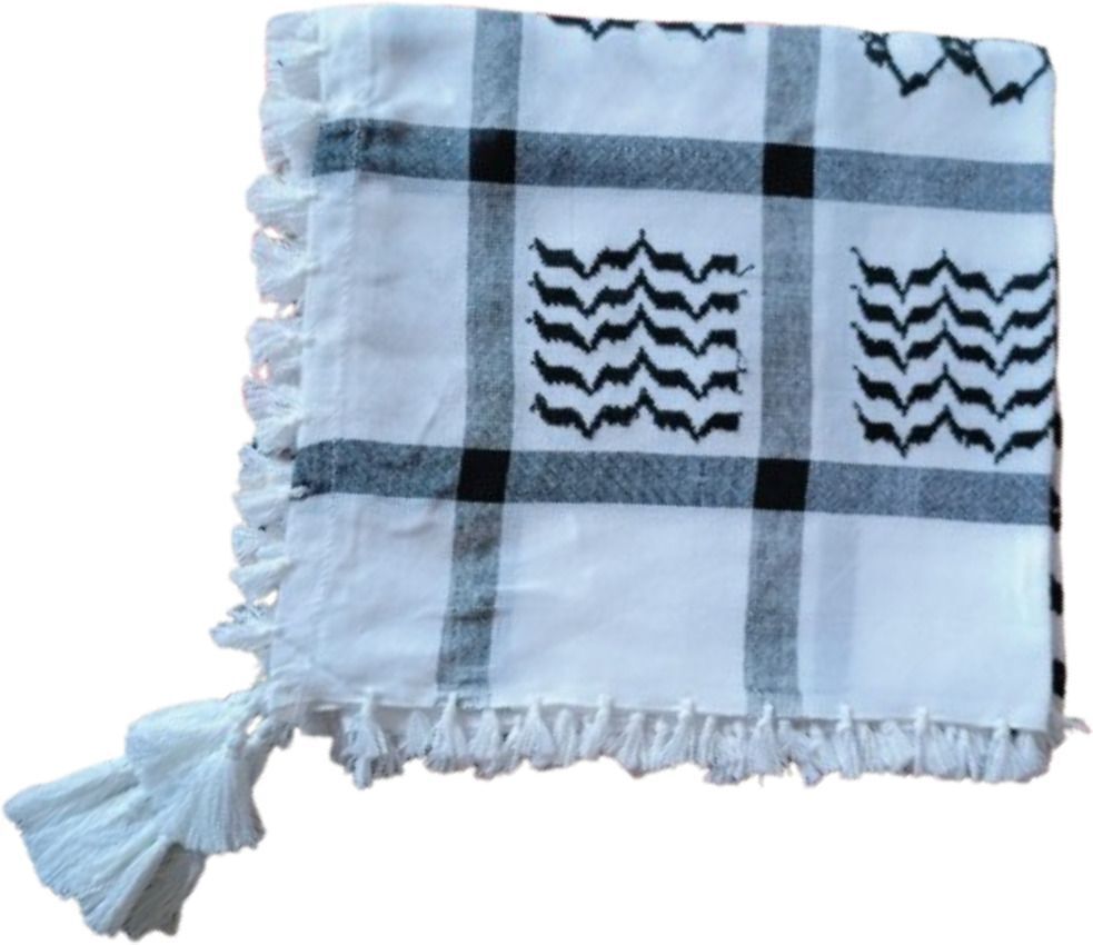 scarfler Printed Polycotton Men White, Black Fancy Scarf, Scarf, Stole, Bluetooth Scarf-picture-13