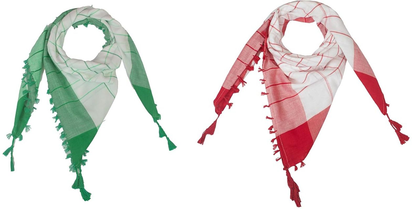 Embroidered Cotton Blend Men Red, Green Fancy Scarf, Scarf, Bluetooth Scarf, Stole-image-27