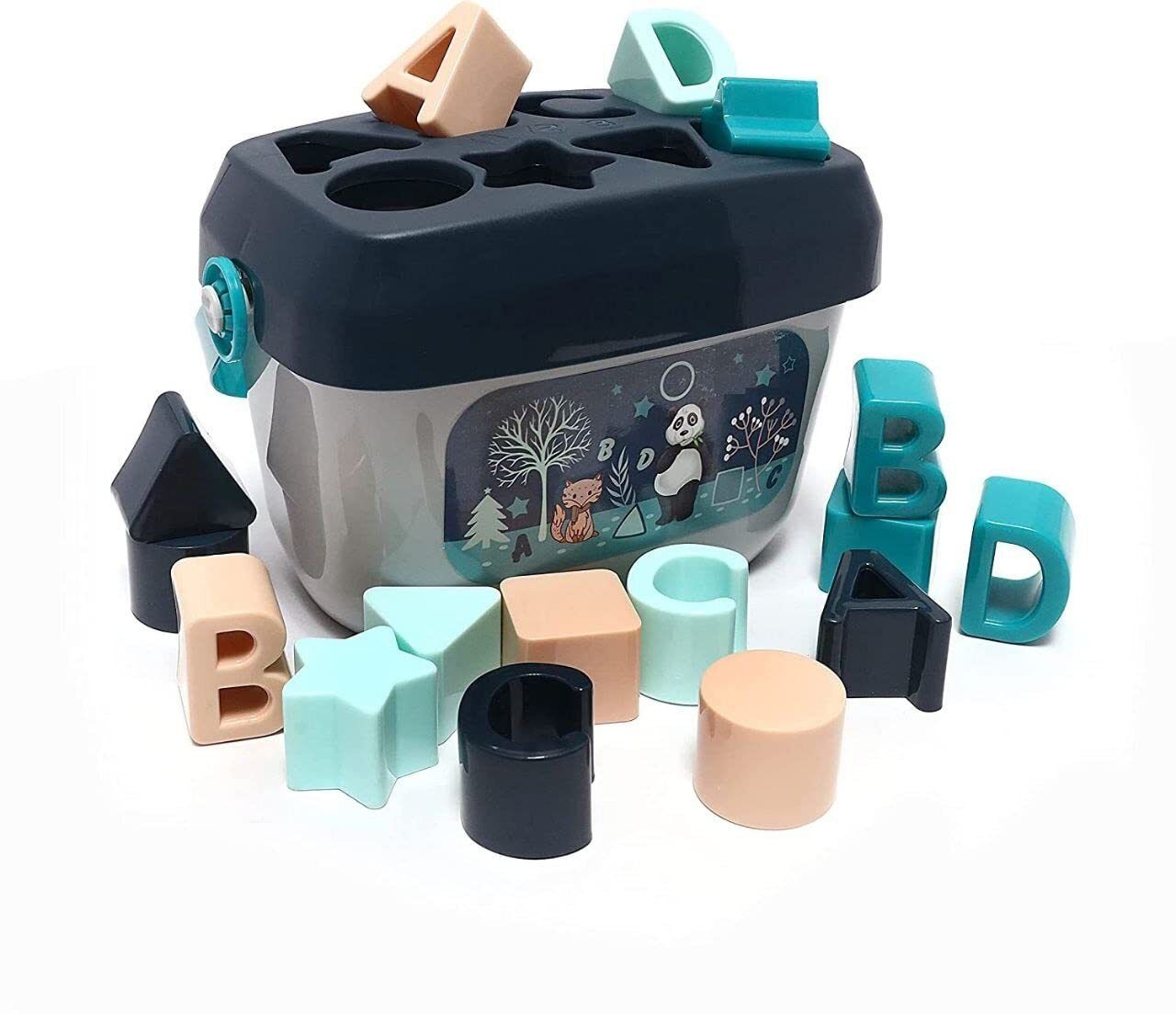 toy street Baby First Shape Block Learning- Educational Activity Toy And 16 Building Blocks-picture-18