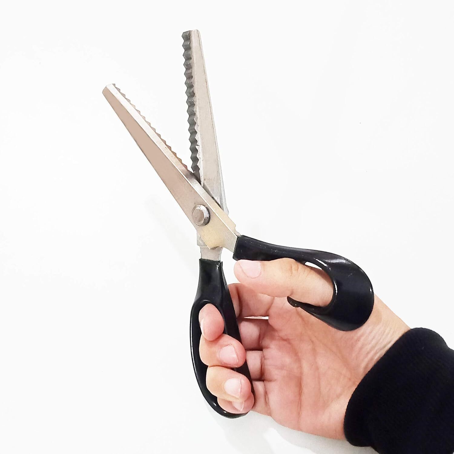 9" Inches Zig Zag Scissor Scissors-image-3