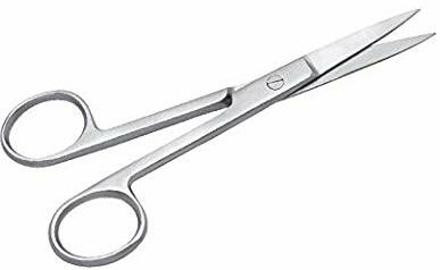 sanju Khushi Surgicals dressing scissor sharp / sharp 7 inch Scissors image 1