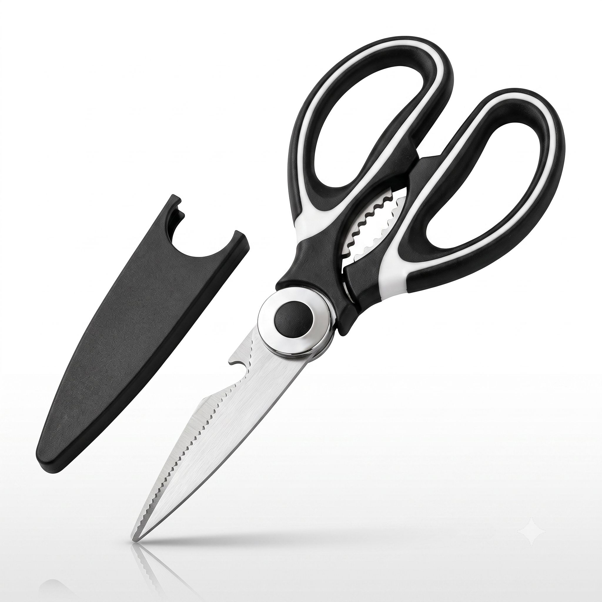 Heavy Duty Stainless Steel Scissors for Kitchen, Office & Cloth Cutting Kaichi Scissors-image-0