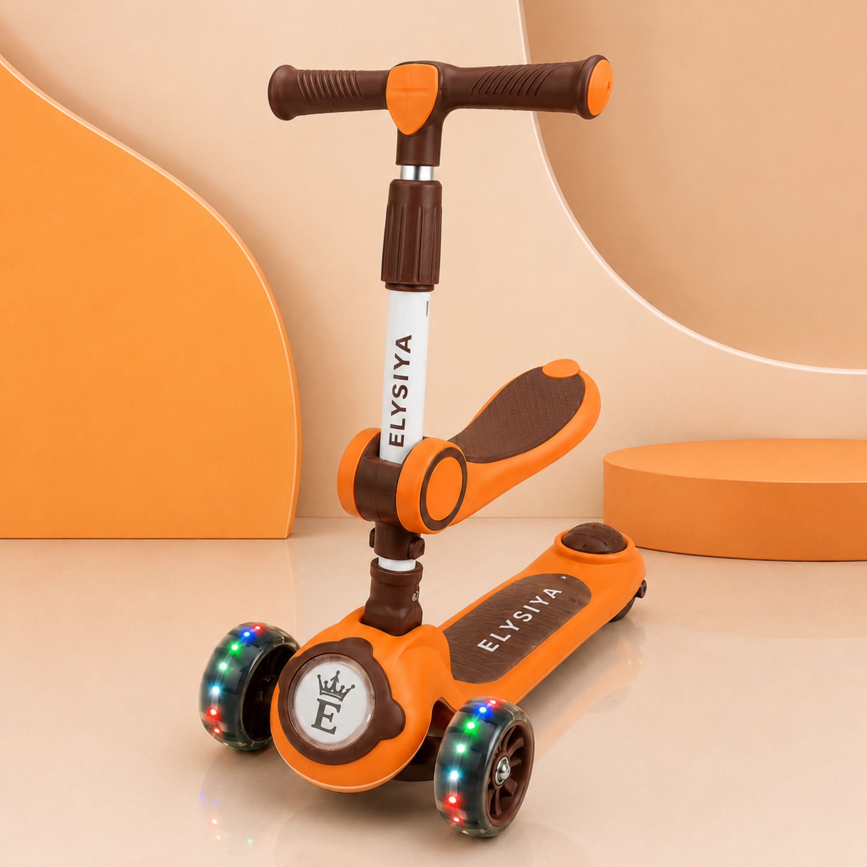 2-in-1 Kick Scooter with Removable Seat for Kids Kids Scooter