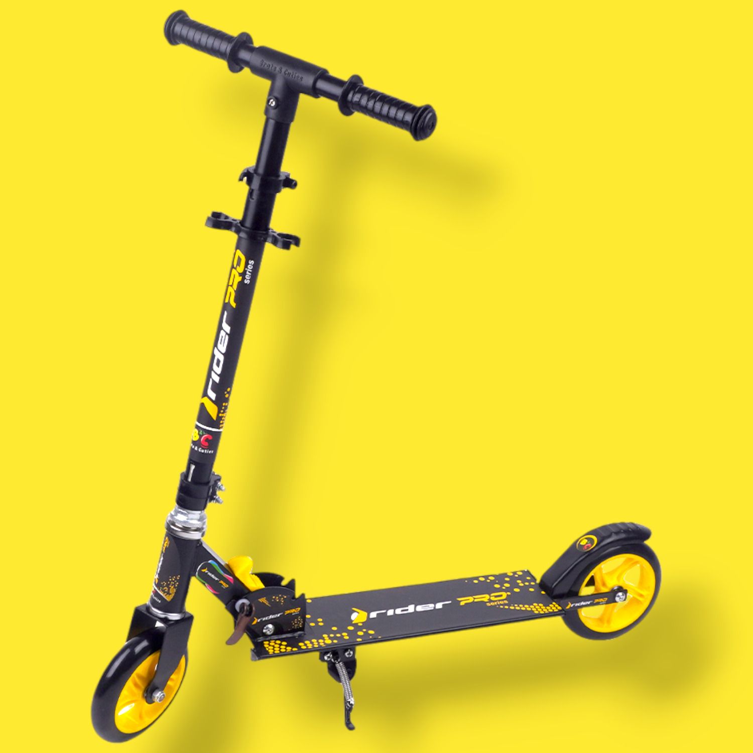 Kick scooter for girls and boys 2-10yrs old with smooth breaking and big wheels Kids Scooter-image-5