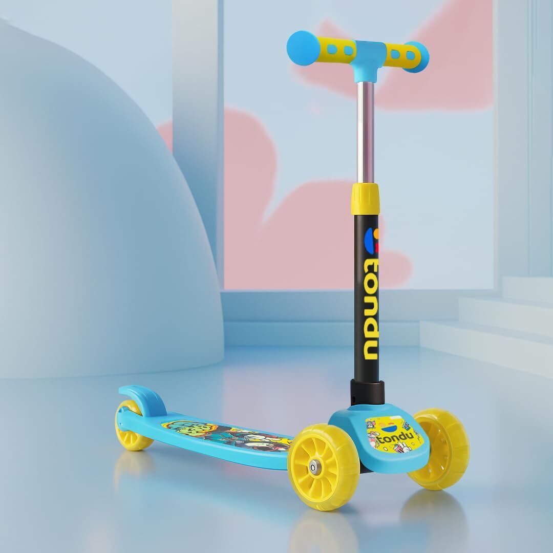 Mercury Kick Scooter for Kids |For 3+ Years |Adjustable Height with LED Wheels Kids Scooter-image-36