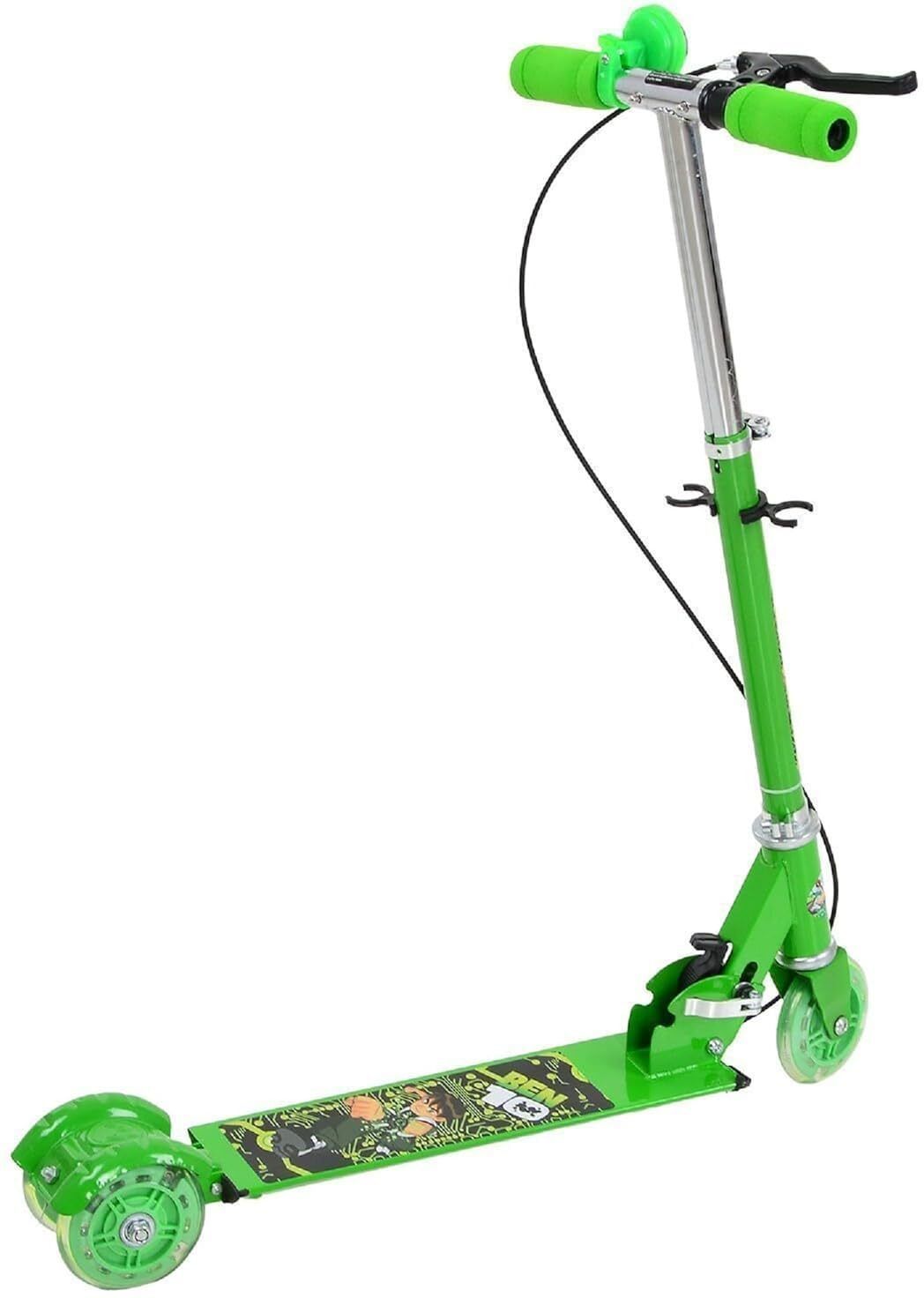 LED Light-Up Wheels (No Battery Required) Bright motion-powered Kids Scooter-image-46