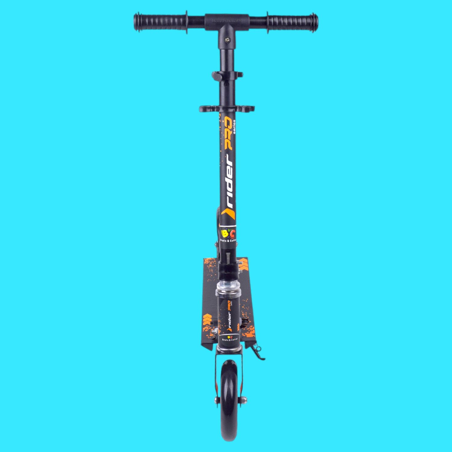 speedfox Foldable kick scooter for kids & adult with max agegrp 2-10yrs old, big wheels Adult Scooter-picture-16