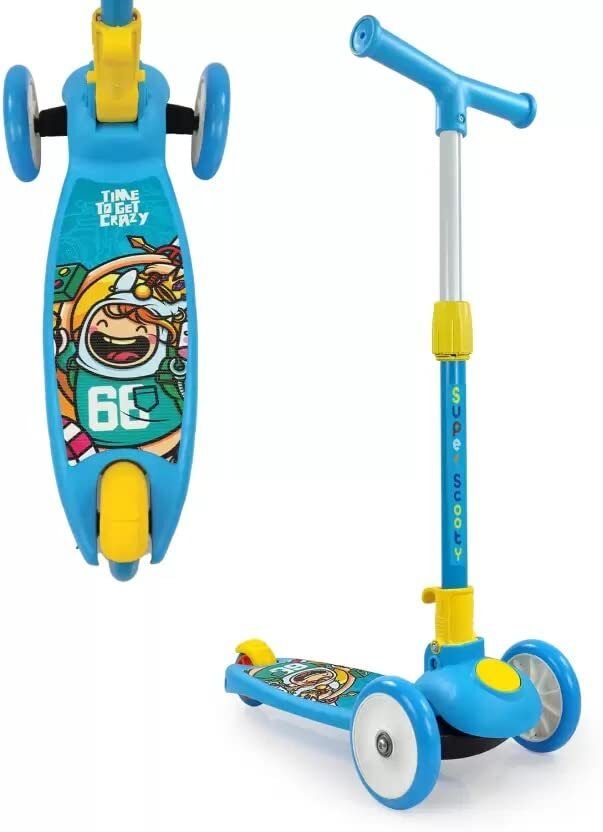 my baby love a perfect care Kick Scooter for Kids, 3 Adjustable Height Scooter, Foldable Kids Scooter-picture-35