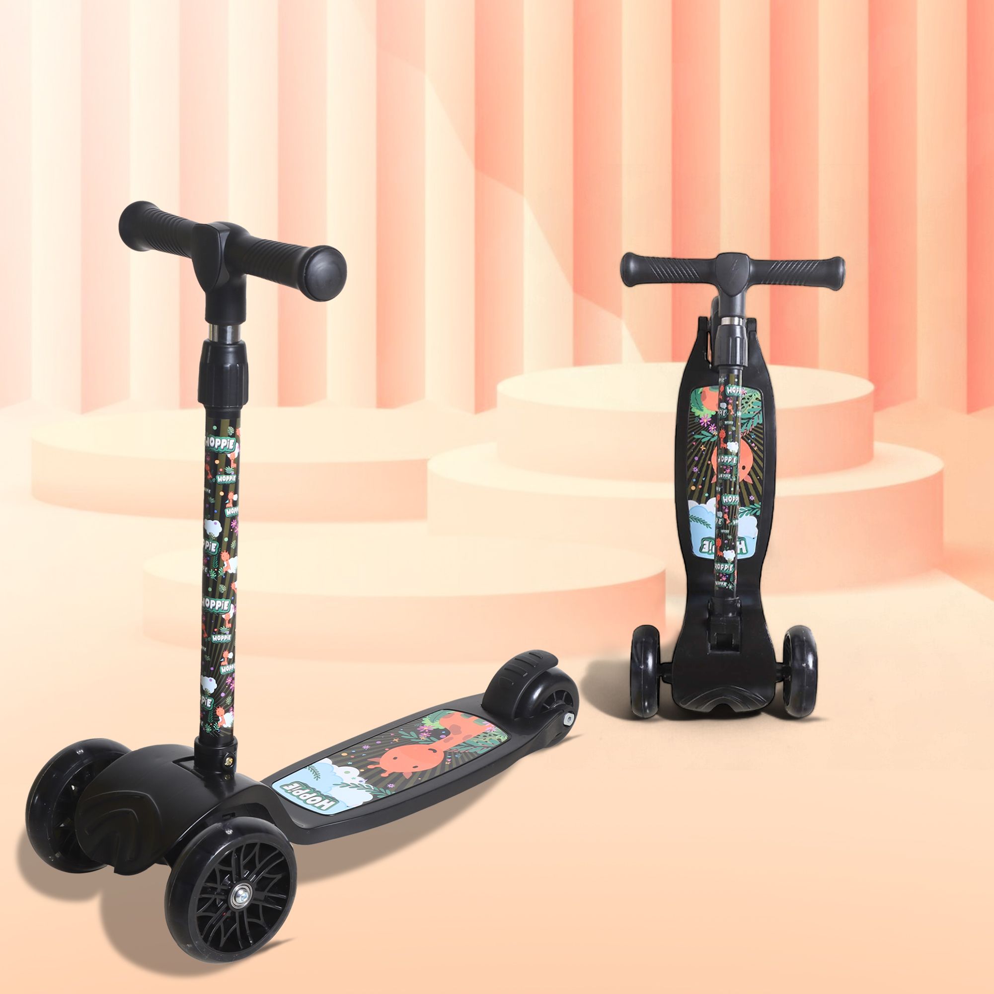 GIRAF BLACK Kids Scooter-image-1