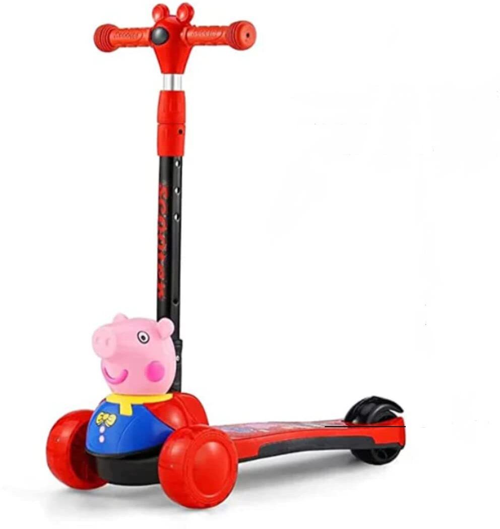 Toddler Scooter for Kids 3 Wheel LED + (Pepa Pig) Kids Scooter-image-23