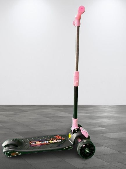 Cute Monster S016 Kick Scooter for kids 3+ with Light Wheel. Kids Scooter-image-23