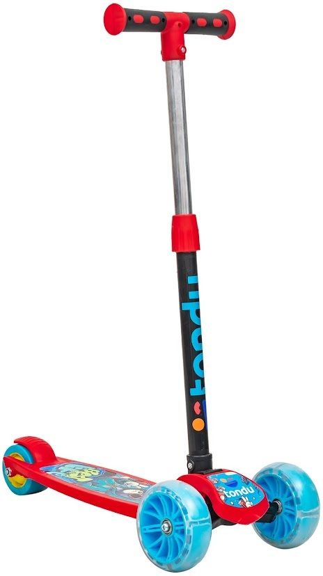 Mercury Kick Scooter for Kids |For 3+ Years |Adjustable Height with LED Wheels Kids Scooter