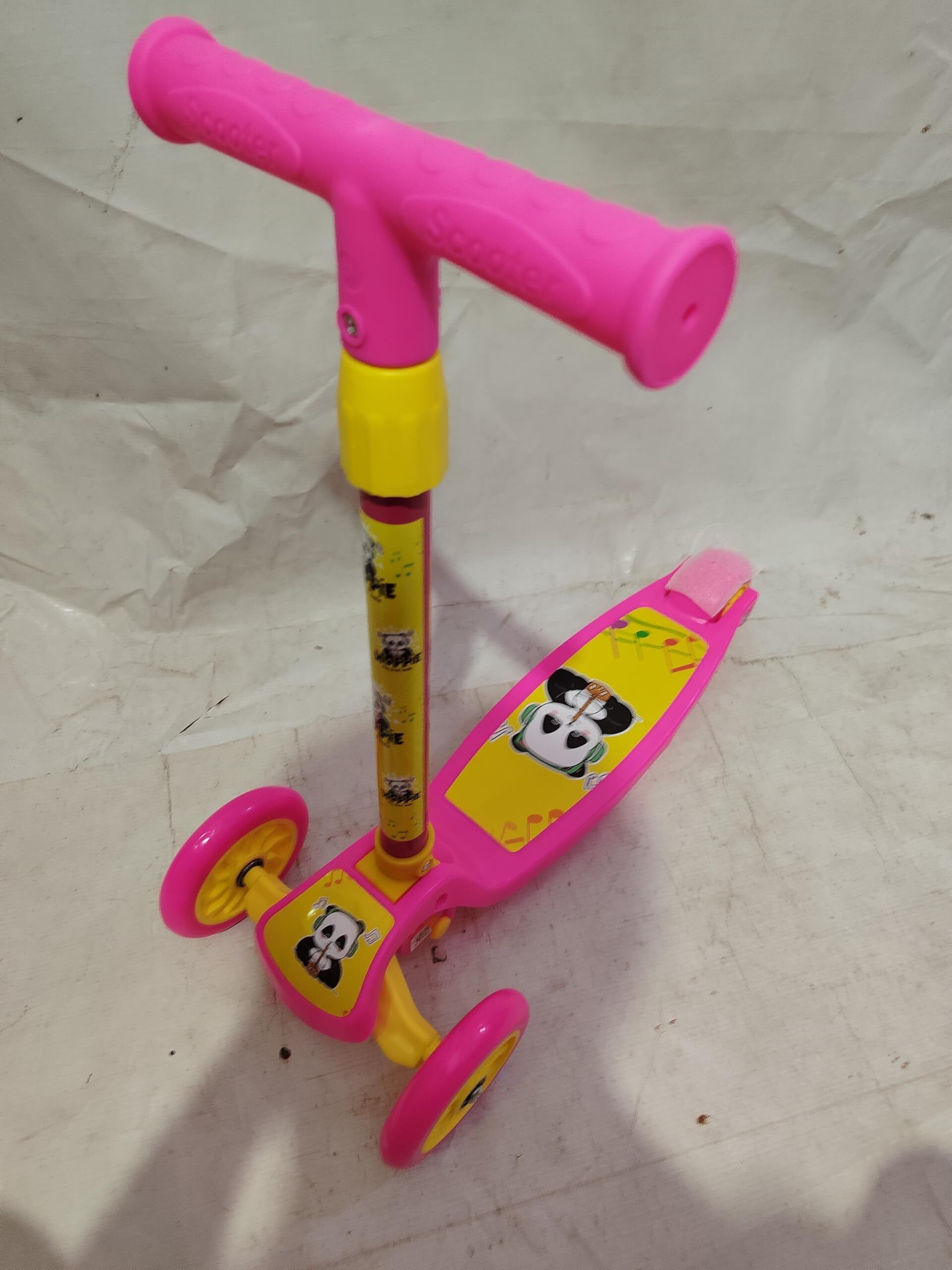 Kids 3-Wheel Kick Scooter | Adjustable Height, Foldable Toddler Scooter Kids Scooter