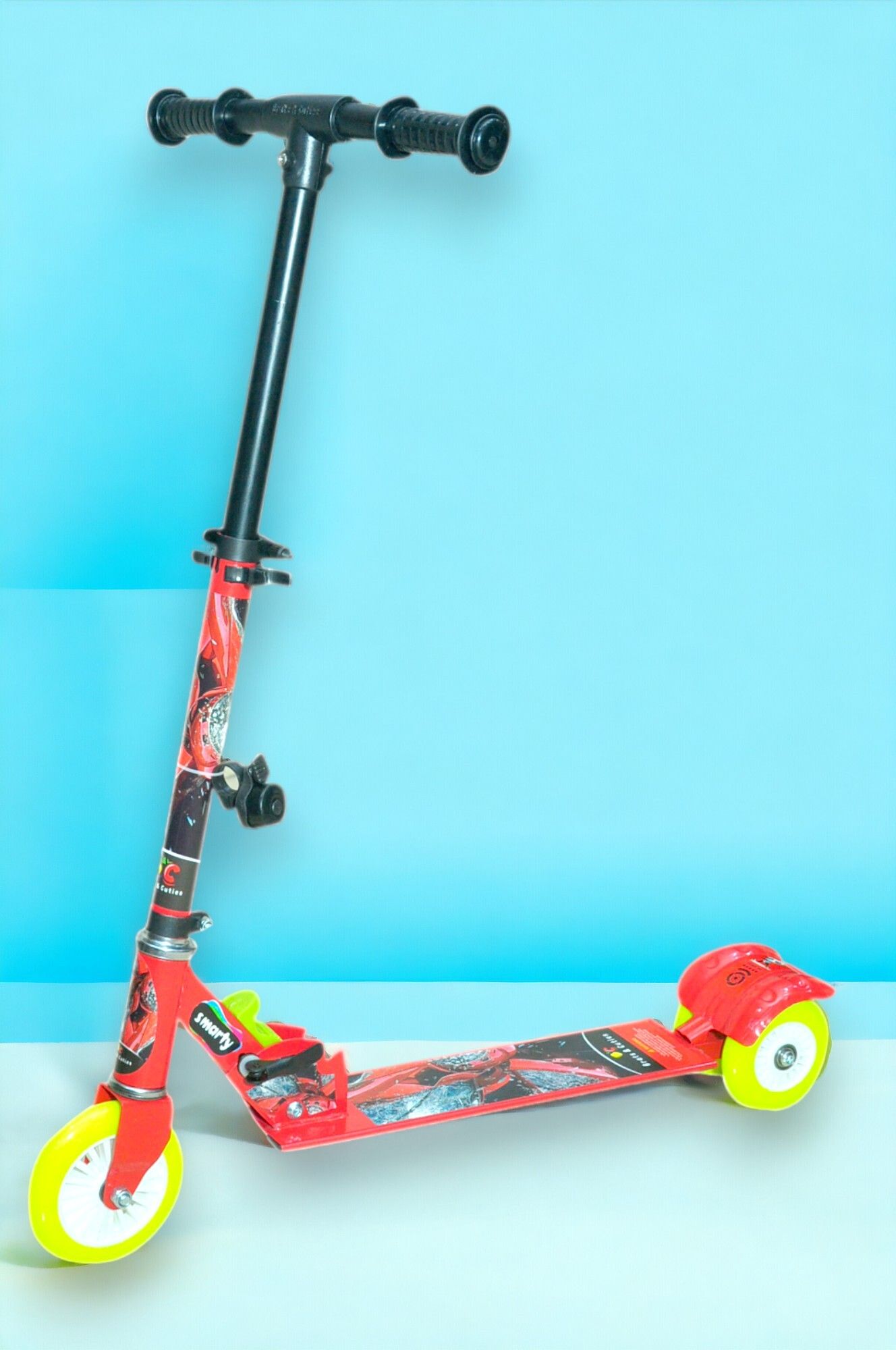 Hoverboard for kids with smooth brakes metalic red colou maximum weight 70kgs HoverBoard Scooter-image-43