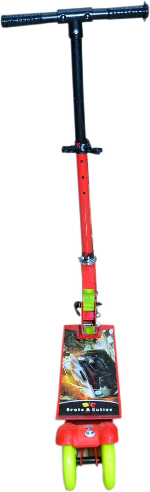 timerider Smarty red kick scooter for kids with 3 wheels and brakes and stylish designs Kids Scooter-picture-37