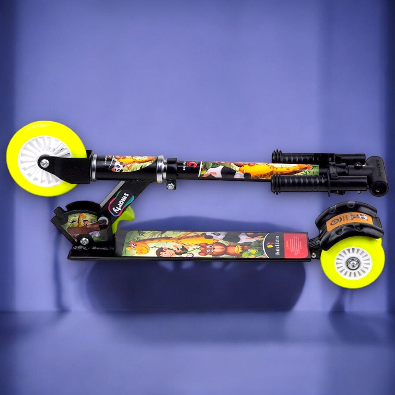 speedfox kick scooter for adult & kid with foldable handle,adjustable height,full bearing Adult Scooter-picture-32