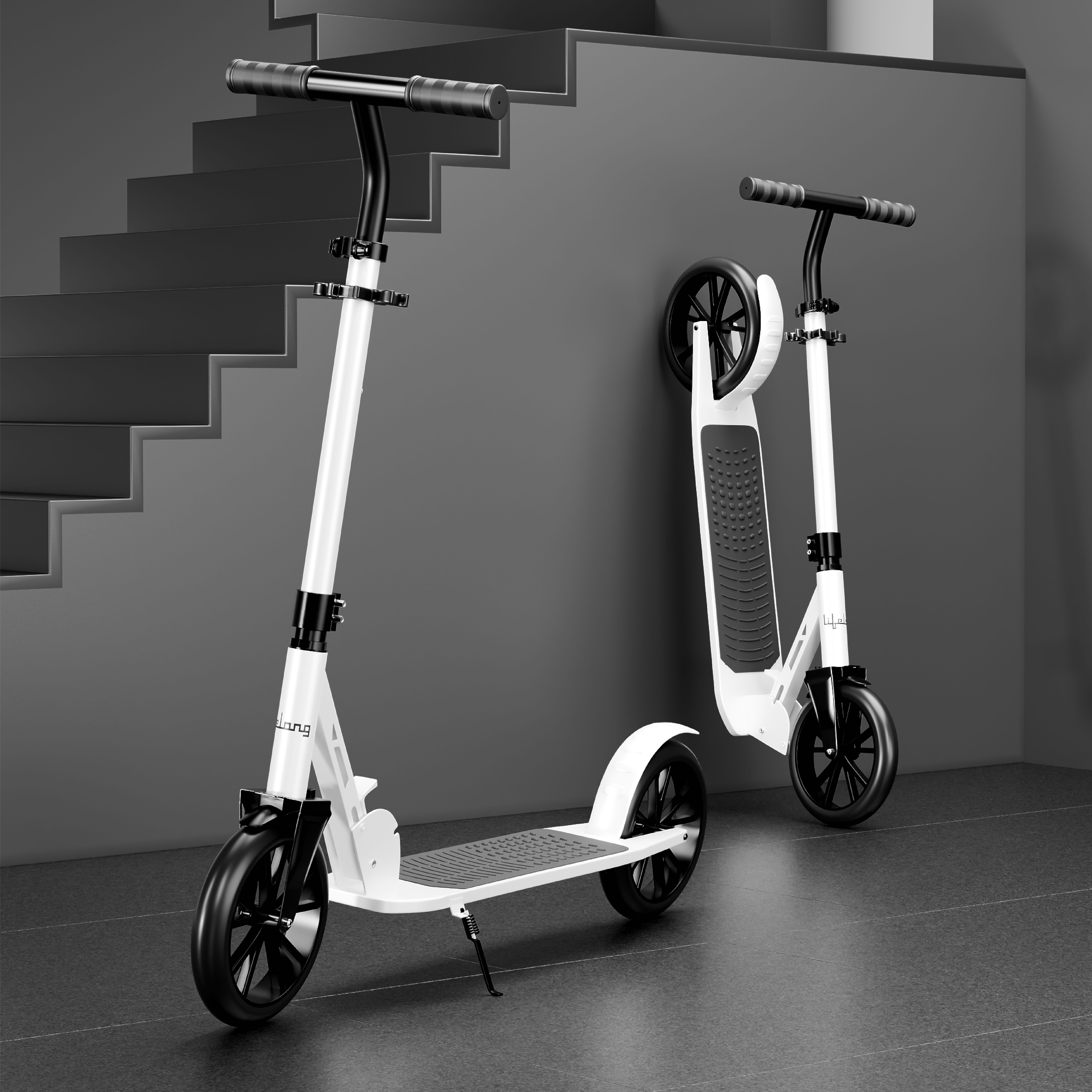Kick Scooter with Adjustable Height|Aluminium Frame Kids Scooter-image-35