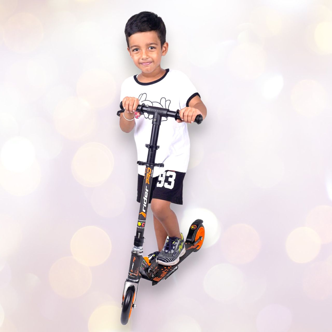 timerider hoverboard with smoth brakes side stand,3 level height adjustment HoverBoard Scooter-picture-11