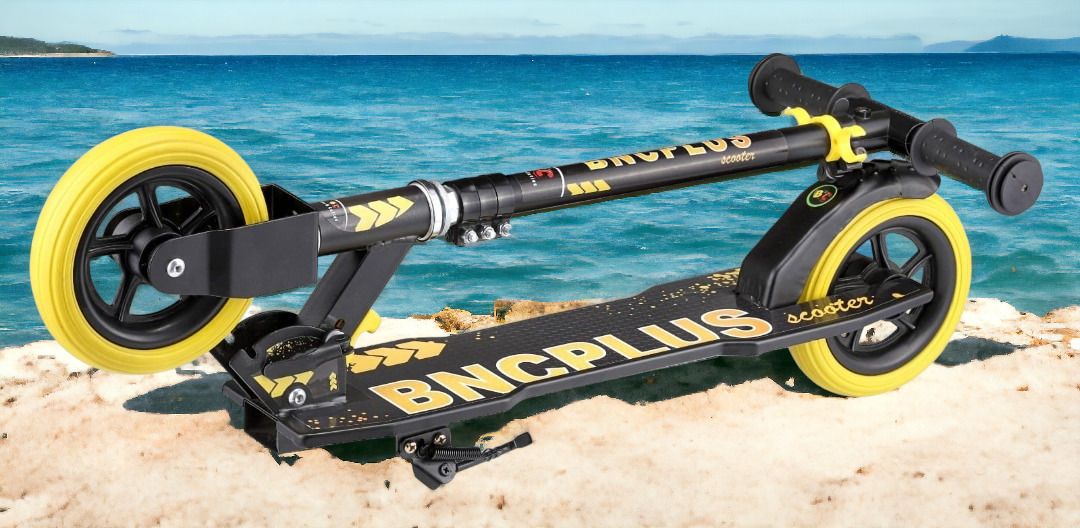 Kick scooter for boys & girls with eva ubber wheels with side stand Adult Scooter